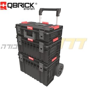 ארגז כלים על גלגלים 3 קומות דגם ONE QBR3CART