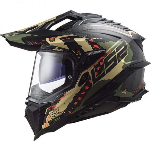 קסדת אדוונצר MX701 EXPLORER CARBON LS2