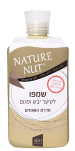 שמפו לשיער יבש ופגום בריח רענן | מכיל 400 מ"ל | נייטשר נאט NATURE NUT