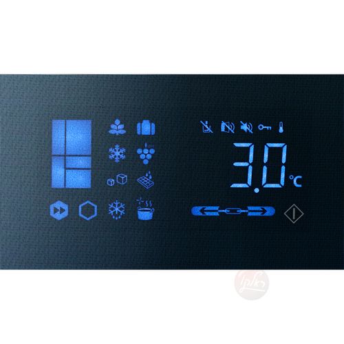 מקרר 5 דלתות 668 ליטר דגם SJ-R9731BL שארפ 