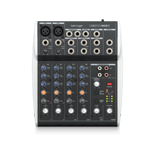 מיקסר אנלוגי פרימיום 8 כניסות X802S עם ממשק USB