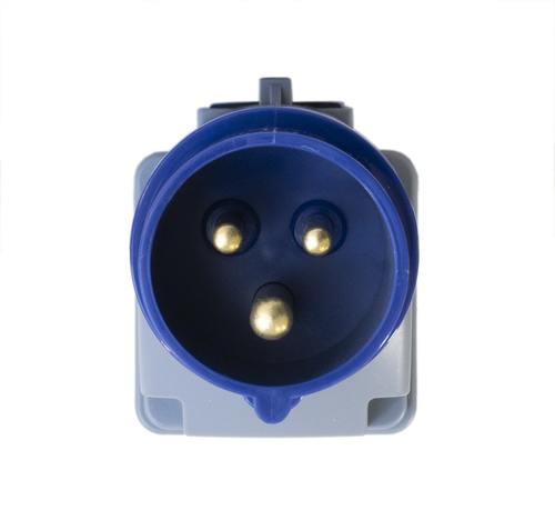 מתאם תקע סיקון 3X16A לשקע ישראלי מוגן