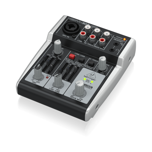 מיקסר 5 כניסות USB דגם XENYX 302 USB מבית BEHRINGER