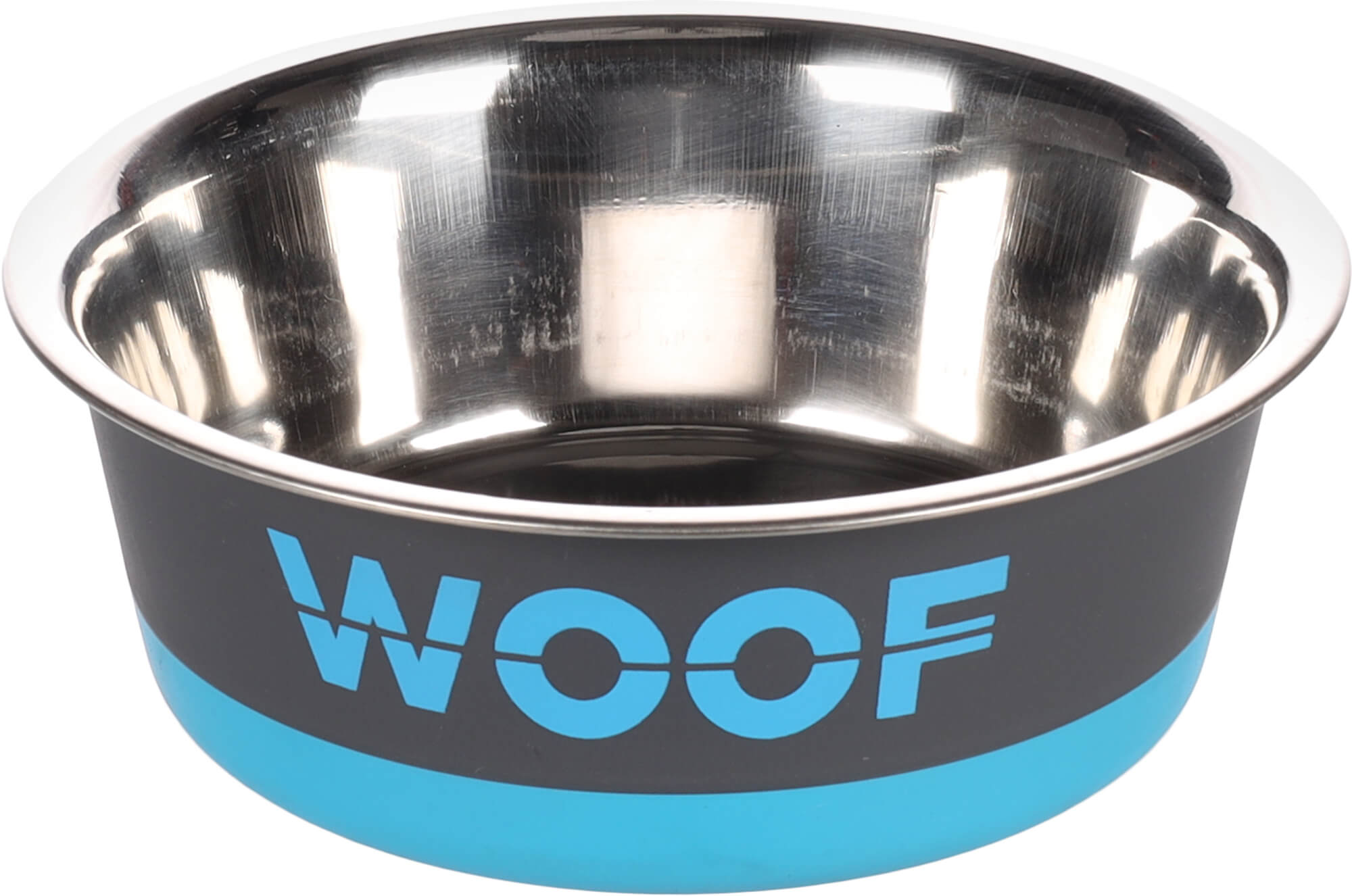 קערת נירוסטה לכלב WOOF פלמינגו 1.7 ליטר