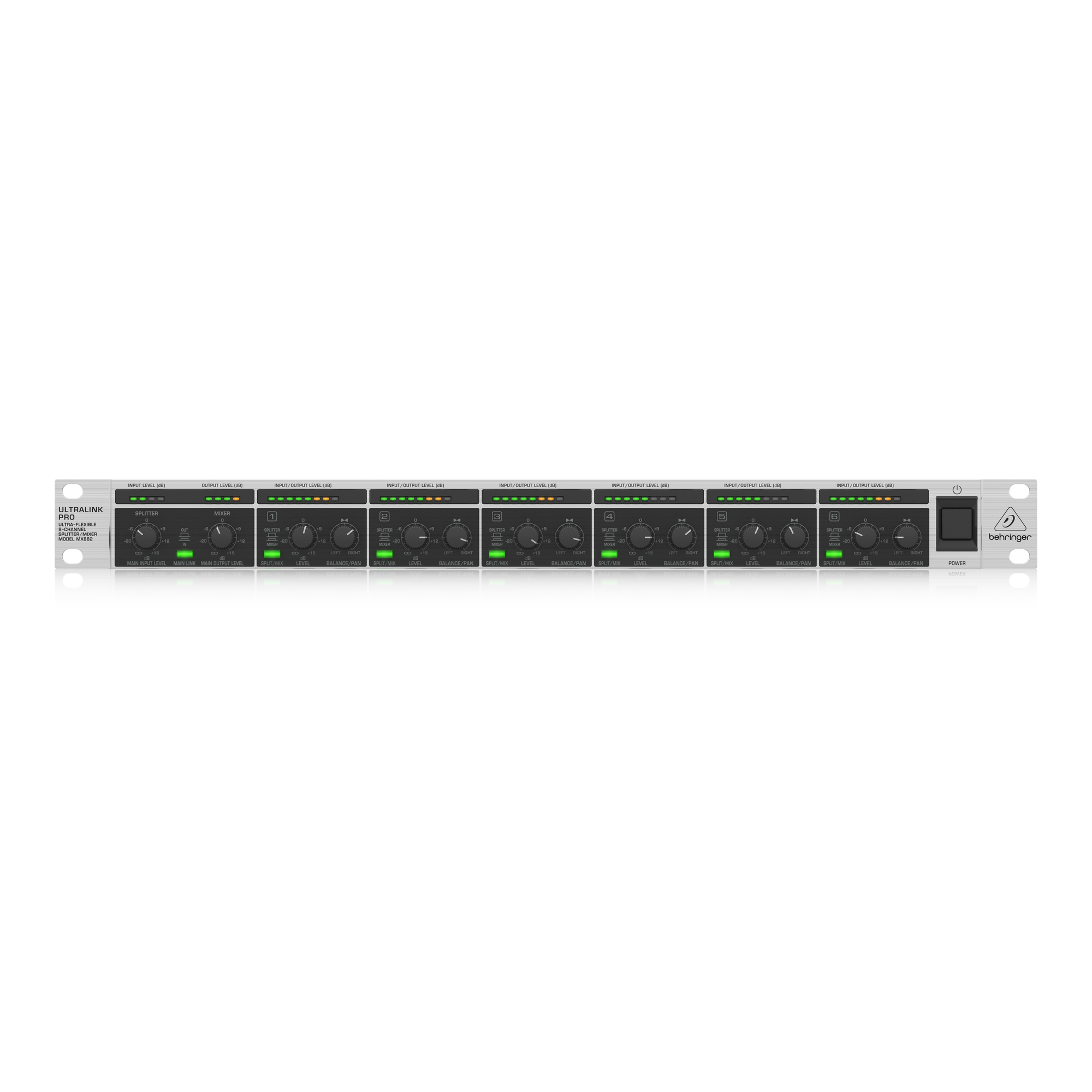 מפצל / מיקסר 8 ערוצים BEHRINGER MX882