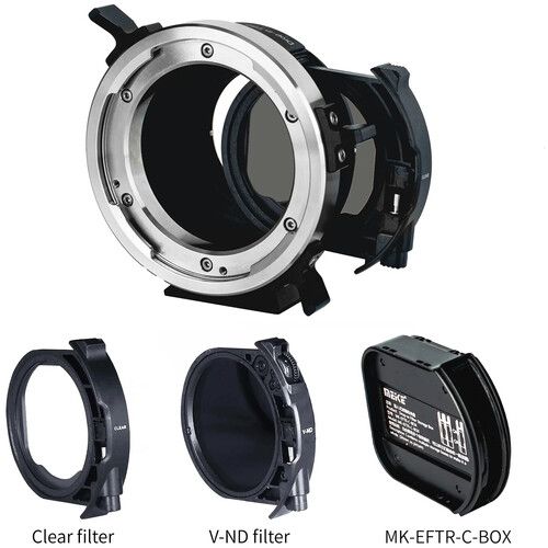 מתאם עדשה עם פילטרים מתושבת ARRI PL ל- Meike Sony E