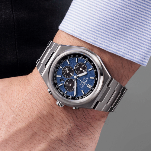 Citizen CA4610-85L Forza Chrono טיטניום אקו דרייב וזכוכית ספיר 