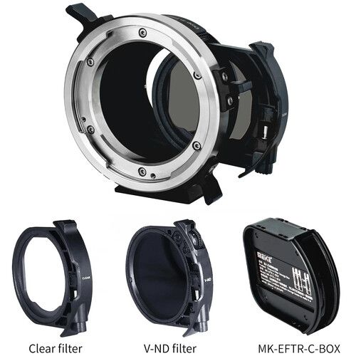 מתאם עדשה עם פילטרים מתושבת ARRI PL ל- Meike Canon RF