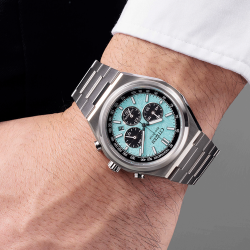 Citizen CA4610-85M Forza Chrono TIFFANY טיטניום אקו דרייב וזכוכית ספיר