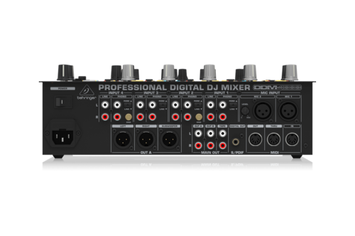 מיקסר DJ חמישה ערוצים דגם DDM4000 מבית Behringer
