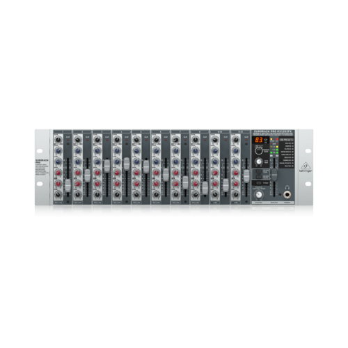 מיקסר 12 ערוצים ל- 3U RACK, אפקט, BEHRINGER RX1202FX