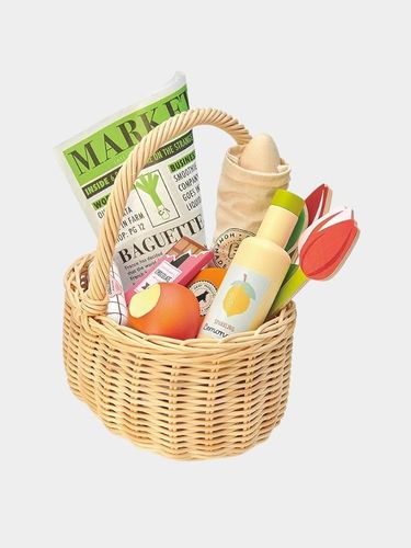 סלסלת פיקניק עץ