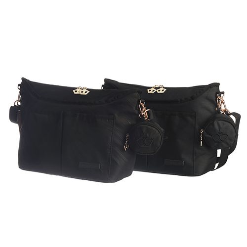 תיק דגם ברק שחור חלק