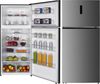 מקרר 2 דלתות מקפיא עליון 635 ליטר Amcor No-Frost Inverter HR630SS - צבע נירוסטה
