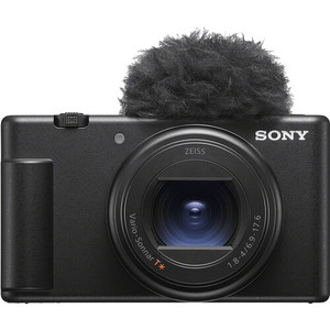 מצלמה דיגיטלית קומפקטית צבע שחור Sony ZV-1 II