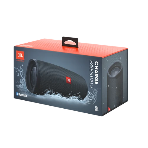 ‏רמקול נייד JBL Charge Essential 2 שחור (יבואן רשמי)