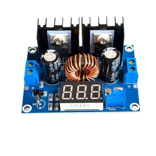 ממיר מוריד מתח DC-DC עד 200W דיגיטלי PWM עם תצוגה דיגיטלית