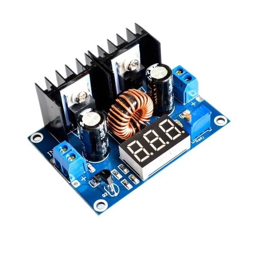 ממיר מוריד מתח DC-DC עד 200W דיגיטלי PWM עם תצוגה דיגיטלית