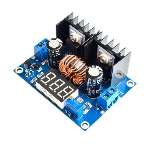 ממיר מוריד מתח DC-DC עד 200W דיגיטלי PWM עם תצוגה דיגיטלית