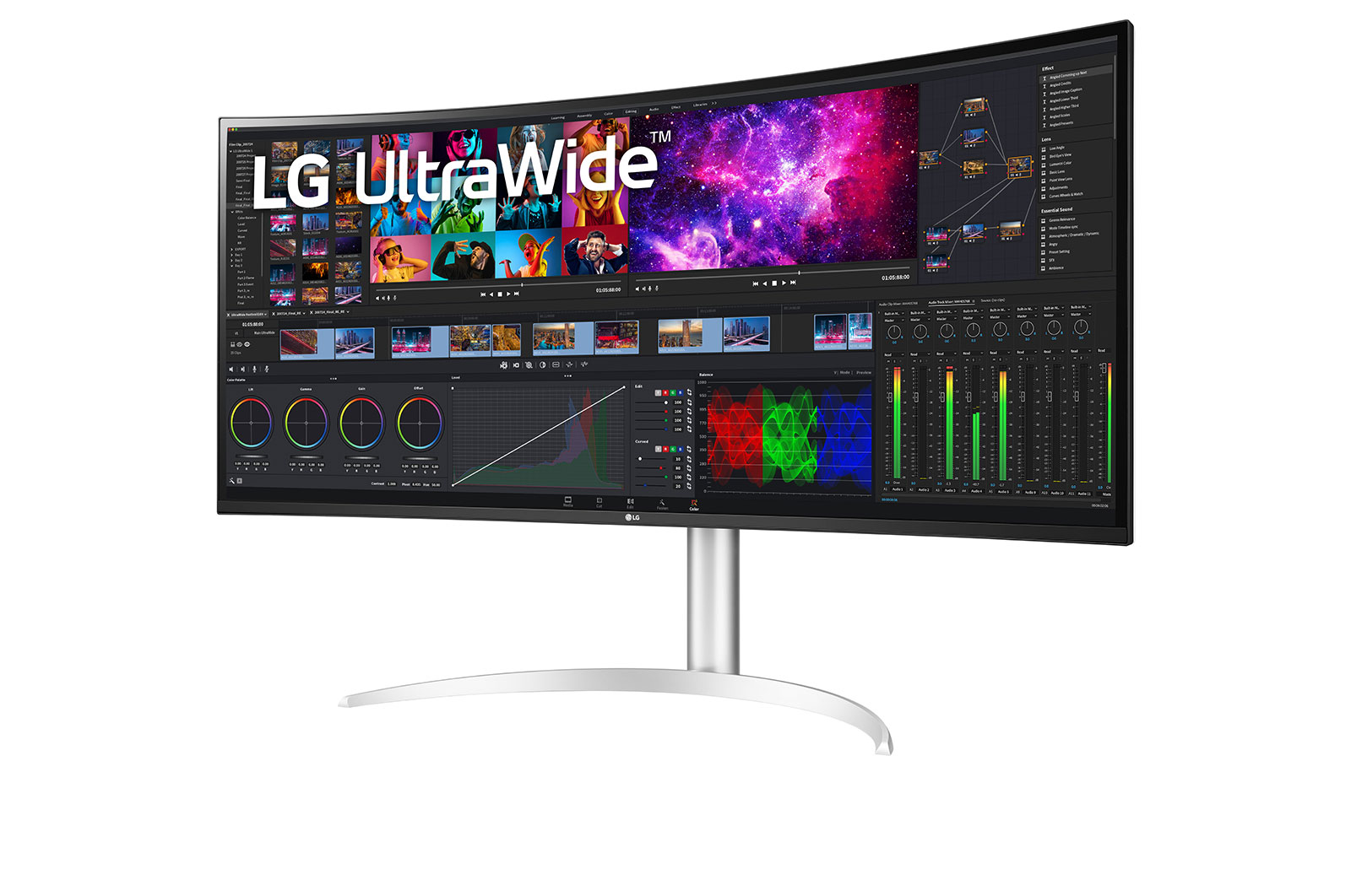 מסך מחשב 39.7 אינטש LG UltraWide 40WP95CP-W 5K