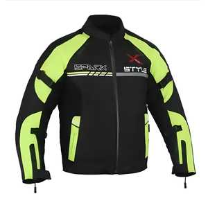 מעיל רכיבה רב עונתי של SPARX שחור צהוב