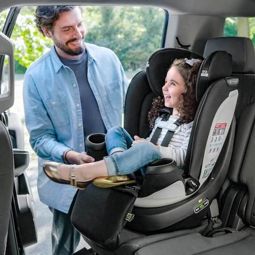 כיסא בטיחות מסתובב 360 משולב בוסטר דגם REVOLVE 360 EXTAND עם מערכת SENSOR SAFE אוונפלו צבע שחור Onyx Black
