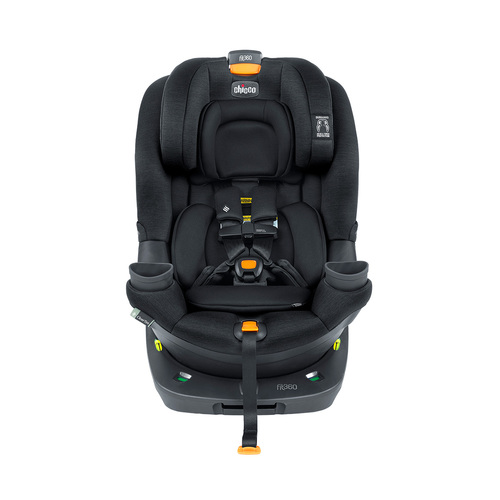 כיסא בטיחות מסתובב צ’יקו פיט360 קלירטקס –  Fit360 ClearTex- שחור