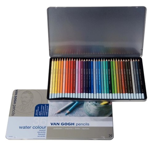 סט של 36 עפרונות אקוורל VAN GOGH PENCILS