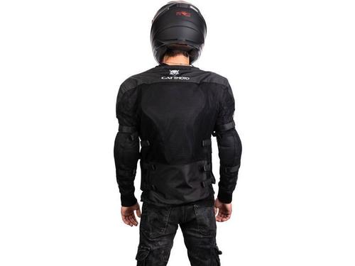 מעיל אופנוע רב עונתי CAT2MOTO דגם VENTO 4 SEASONS