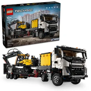 # טכני - משאית Volvo FMX ומחפר חשמלי 42175 LEGO