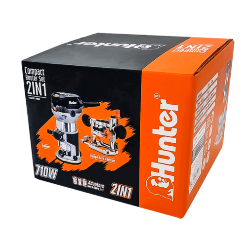 טרימר חשמלי קומפקטי 710W מבית Hunter סט שתיים באחד + בסיס 103101-002