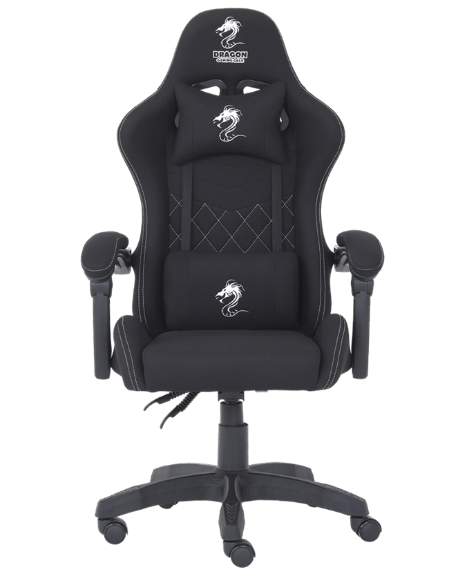 כיסא גיימינג בציפוי בד Dragon Ace Fabric שחור