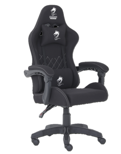 כיסא גיימינג בציפוי בד Dragon Ace Fabric שחור