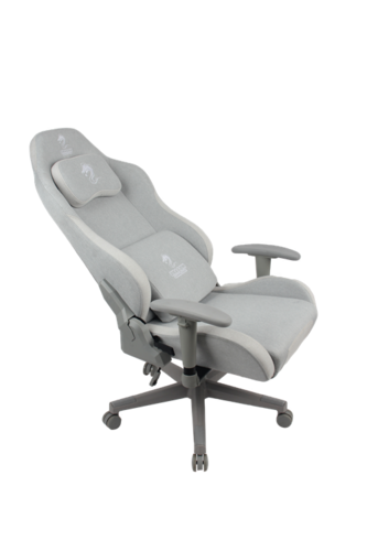 כיסא גיימינג בציפוי בד נושם Dragon Cyber Fabric GAMING CHAIR בצבע אפור