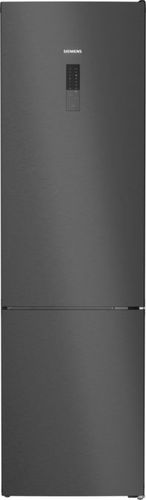 מקרר עם מקפיא  NoFrost KG39NXXCF  נירוסטה שחורה