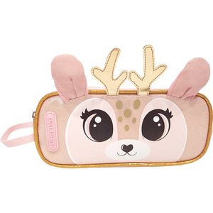 קלמר מודולארי, שני צדדים 4 תאים - במבי ורוד