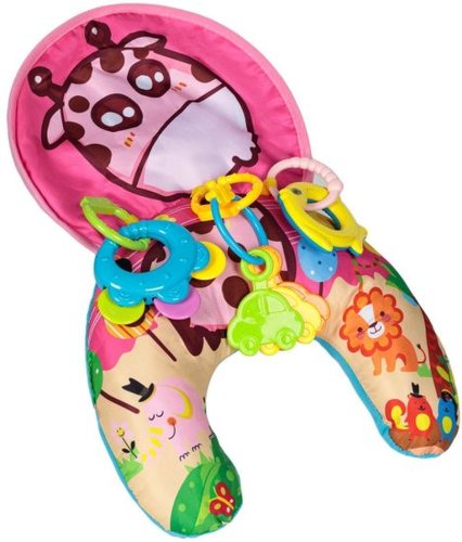 כרית פעילות לתינוק מבית Pit Toys - ג'ירפה