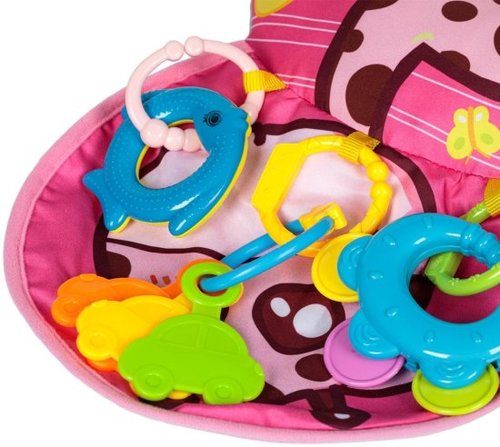 כרית פעילות לתינוק מבית Pit Toys - ג'ירפה