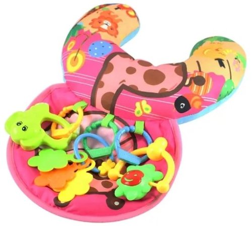 כרית פעילות לתינוק מבית Pit Toys - ג'ירפה