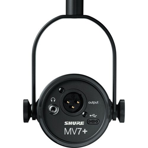 מיקרופון שידור Shure MV7+ XLR/USB