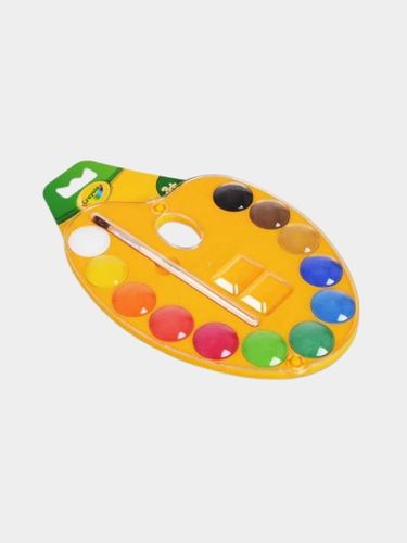 קריולה צבעי מים פאלטה 12 צבעים