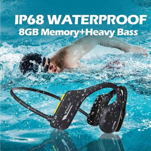 אוזניות הולכה עצם עמידות למים    OPEN-EAR Bone X2 Bone Conduction Headphones