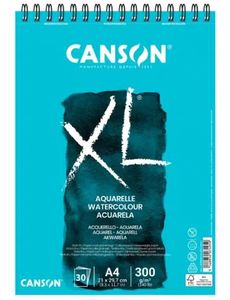 בלוק אקוורל 300 גר' CANSON XL A3 (30 דף)