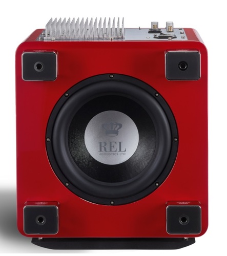 רמקול סאב וופר מבית REL דגם  T9 red