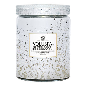 נר ריחני בצנצנת זכוכית 510 גרם - Silver Birch Peppercorn