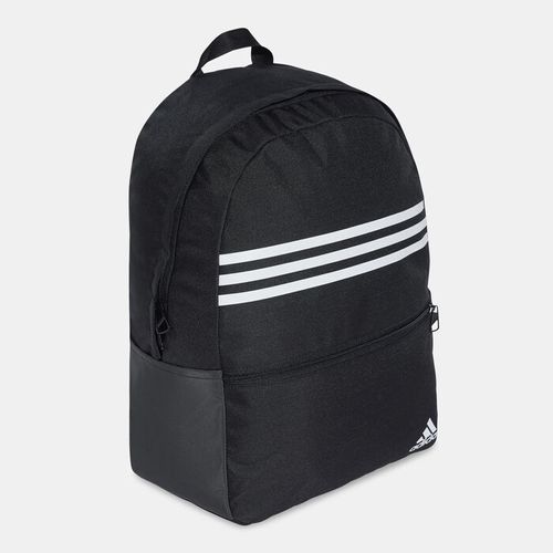 תיק גב Adidas דגם קלאסיק - שחור פסים עם קלמר