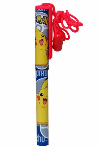 עט כדורי בעיצוב פוקימון עם שרוך תליה על הצוואר