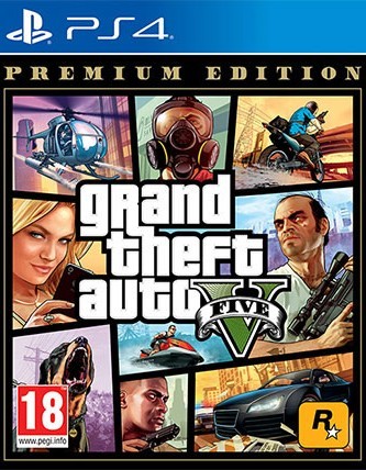  GTA V Premium Edition לקונסולה PS4