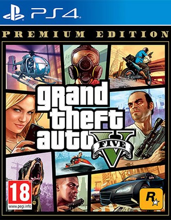  GTA V Premium Edition לקונסולה PS4