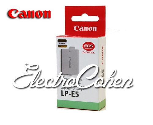 סוללה מקורית Canon LP-E5